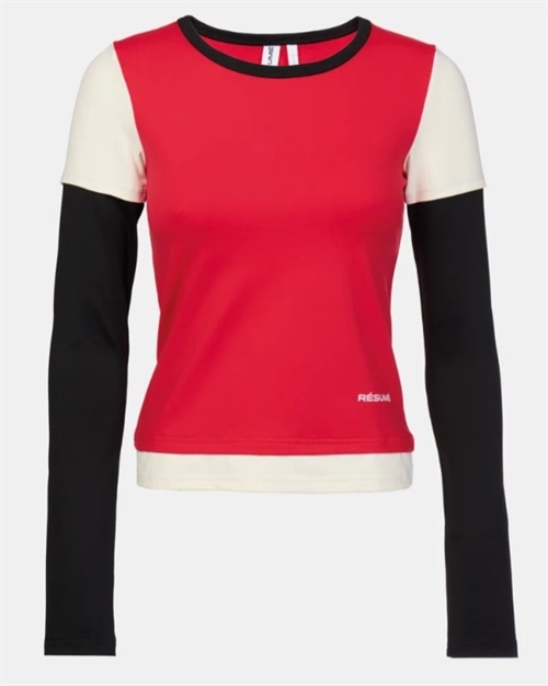 RESUME AMARIRS BLOUSE MULTI BLACK